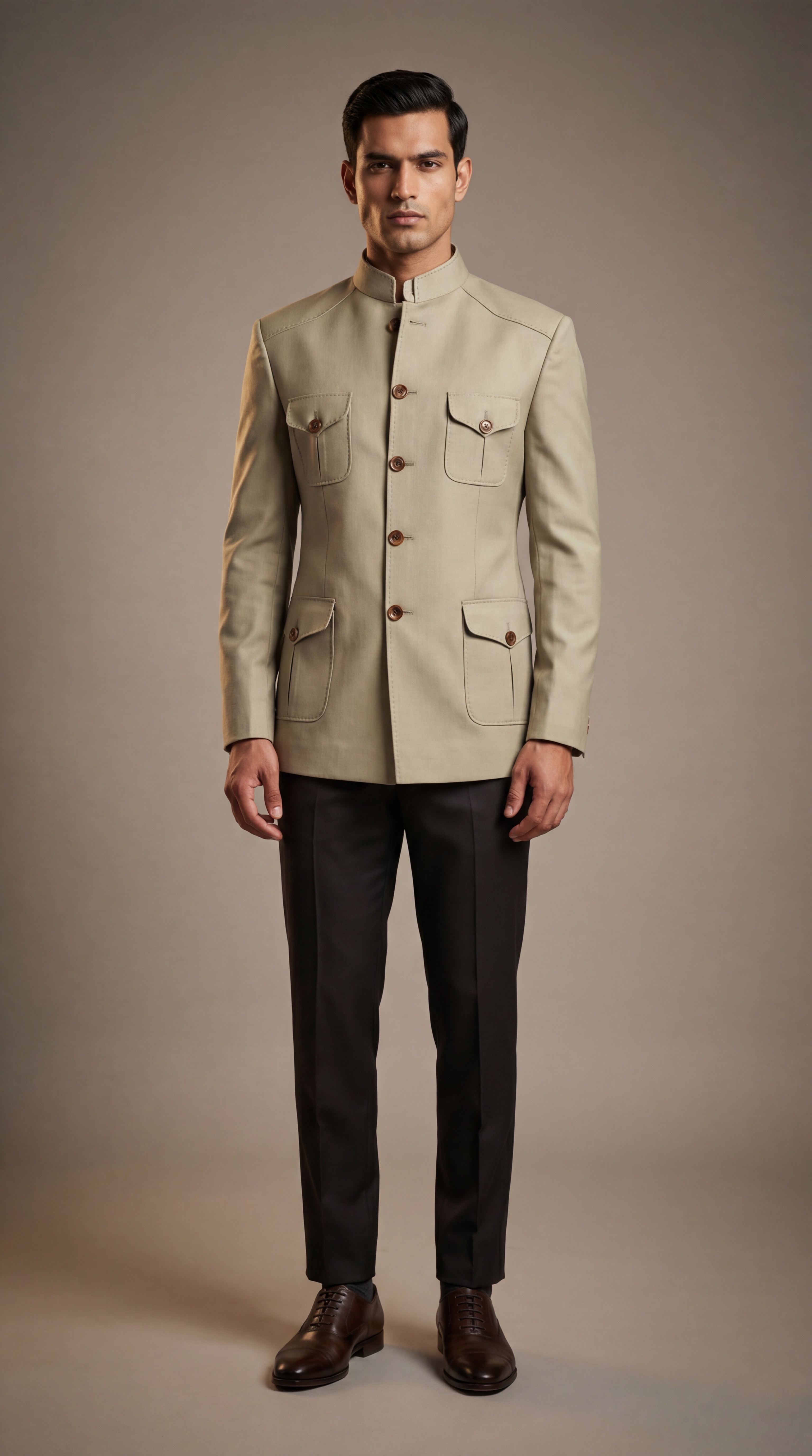 Custom Bandhgala for Groom Engagement Ceremony in Pune